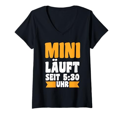 Damen Tochter Sohn T-Shirt mit V-Ausschnitt Damen Tochter Sohn T-Shirt mit V-Ausschnitt von Lustige Familien Motive