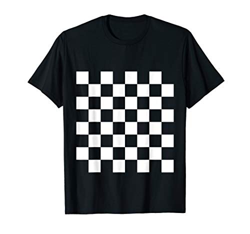 Schachbrett Kostüm T-Shirt Lustige Kostüme für Damen Herren T-Shirt Schachbrett Kostüm T-Shirt Lustige Kostüme für Damen Herren T-Shirt von Lustige Faschingskostüm T-Shirt Co