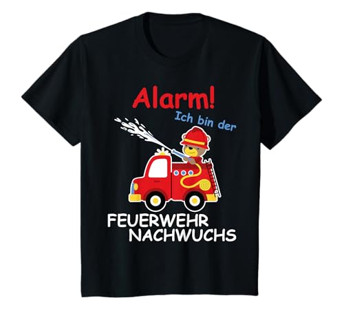 Kinder ALARM FEUERWEHR NACHWUCHS T-Shirt Feuerwehrauto Sohn Beruf T-Shirt Kinder ALARM FEUERWEHR NACHWUCHS T-Shirt Feuerwehrauto Sohn Beruf T-Shirt von Lustige Feuerwehr Sprüche Kinder Geschenkidee Kind