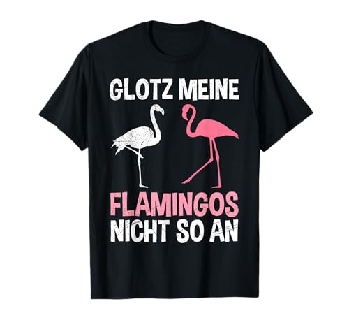 Glotz meine Flamingos nicht so an Festival Brüste Damen T-Shirt Glotz meine Flamingos nicht so an Festival Brüste Damen T-Shirt von Lustige Flamingo Geschenke und Flamingo Sprüche