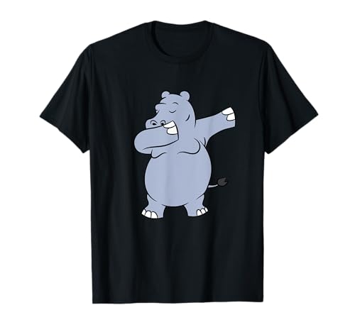 Dabbing Nilpferd Süßes Kinder Flusspferd Nilpferd T-Shirt Dabbing Nilpferd Süßes Kinder Flusspferd Nilpferd T-Shirt von Lustige Flusspferd Geschenke
