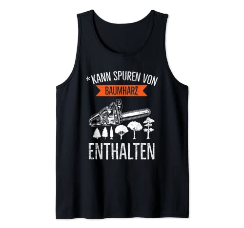 Herren Kann Spuren Von Baumharz Enthalten Holzfäller Kettensäge Tank Top Herren Kann Spuren Von Baumharz Enthalten Holzfäller Kettensäge Tank Top von Lustige Förster Und Holzfäller Spruch Kleidung