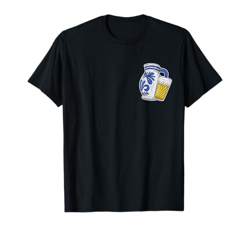Lustige Frankfurter Apfelwein & Ebbelwoi Geschenke Ebbelwoi Brusttasche Apfelwein Äppler Frankfurt Äppelwoi T-Shirt für Damen und Herren, Klassisch geschnitten, Kurzarm, Schwarz, S Lustige Frankfurter Apfelwein & Ebbelwoi Geschenke Ebbelwoi Brusttasche Apfelwein Äppler Frankfurt Äppelwoi T-Shirt für Damen und Herren, Klassisch geschnitten, Kurzarm, Schwarz, S von Lustige Frankfurter Apfelwein & Ebbelwoi Geschenke