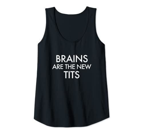 Damen Brains Are The New Tits Feminist Tank Top von Lustige Frauenrechte und Feminismus Outfits