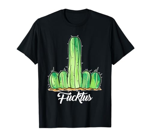 Lustige Fun Kleidung für Damen und Herren Fucktus Fuck Kaktus Mittelfinger Kakteen Geschenk Unisex-Erwachsene Schwarz S T-Shirt Lustige Fun Kleidung für Damen und Herren Fucktus Fuck Kaktus Mittelfinger Kakteen Geschenk Unisex-Erwachsene Schwarz S T-Shirt von Lustige Fun Kleidung für Damen und Herren