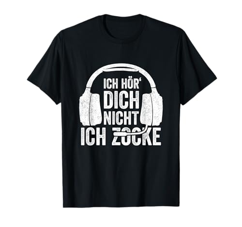 Ich Hör' Dich Nicht Ich Zocke - Teenager Jungs Bruder Gamer T-Shirt Ich Hör' Dich Nicht Ich Zocke - Teenager Jungs Bruder Gamer T-Shirt von Lustige Gaming Geschenkideen & Zocker Geschenke