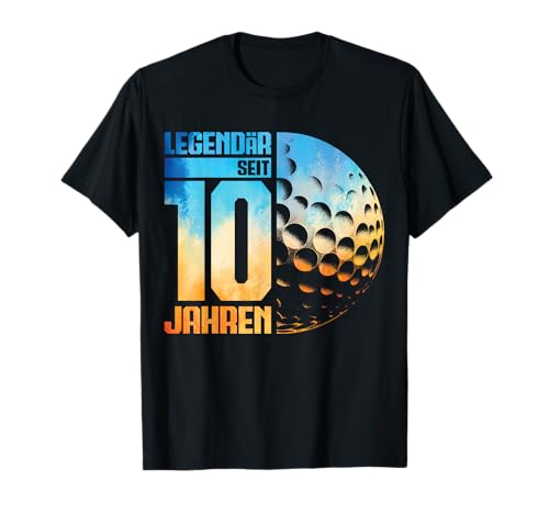 10. Geburtstag Retro Golf Spieler 10 Jahre Junge Kinder T-Shirt 10. Geburtstag Retro Golf Spieler 10 Jahre Junge Kinder T-Shirt von Lustige Geburtstag Golf Junge Männer Geschenke