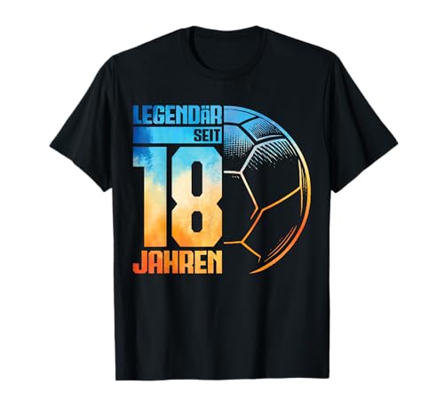18. Geburtstag Deko Handball Spieler 18 Jahre Junge Jungs T-Shirt 18. Geburtstag Deko Handball Spieler 18 Jahre Junge Jungs T-Shirt von Lustige Geburtstag Handball Junge Männer Geschenke