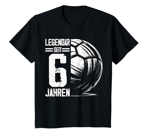 Kinder 6. Geburtstag Retro Handball Spieler 6 Jahre Junge Kinder T-Shirt Kinder 6. Geburtstag Retro Handball Spieler 6 Jahre Junge Kinder T-Shirt von Lustige Geburtstag Handball Junge Männer Geschenke
