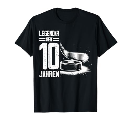 10. Geburtstag Retro Hockey Spieler 10 Jahre Junge Kinder T-Shirt 10. Geburtstag Retro Hockey Spieler 10 Jahre Junge Kinder T-Shirt von Lustige Geburtstag Hockey Junge Männer Geschenke