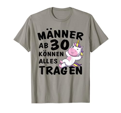 Männer Ab 30 Können Alles Tragen Lustiges Zum 30. Geburtstag T-Shirt Männer Ab 30 Können Alles Tragen Lustiges Zum 30. Geburtstag T-Shirt von Lustige Geburtstag Männer Designs