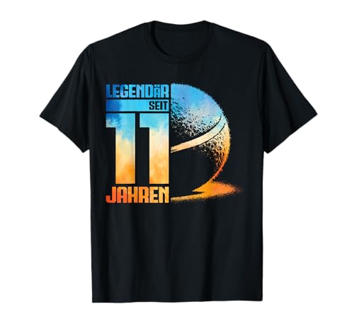 11. Geburtstag Retro Tennis Spieler 11 Jahre Junge Kinder T-Shirt 11. Geburtstag Retro Tennis Spieler 11 Jahre Junge Kinder T-Shirt von Lustige Geburtstag Tennis Junge Männer Geschenke
