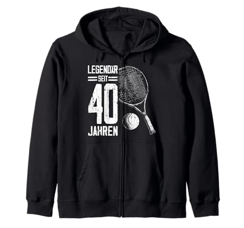 40. Geburtstag Deko Tennis Spieler 40 Jahre Männer Mann Kapuzenjacke 40. Geburtstag Deko Tennis Spieler 40 Jahre Männer Mann Kapuzenjacke von Lustige Geburtstag Tennis Junge Männer Geschenke