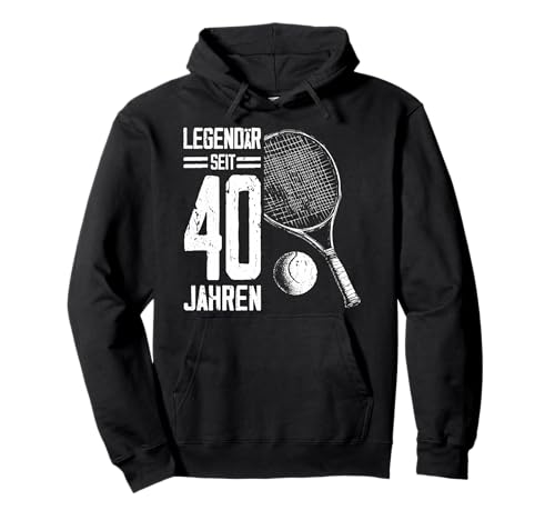 40. Geburtstag Deko Tennis Spieler 40 Jahre Männer Mann Pullover Hoodie 40. Geburtstag Deko Tennis Spieler 40 Jahre Männer Mann Pullover Hoodie von Lustige Geburtstag Tennis Junge Männer Geschenke