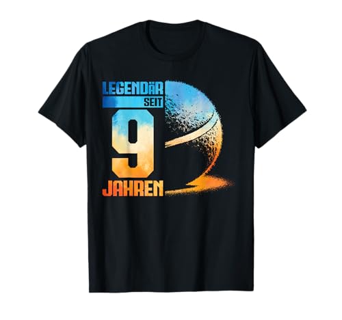 9. Geburtstag Retro Tennis Spieler 9 Jahre Junge Kinder T-Shirt 9. Geburtstag Retro Tennis Spieler 9 Jahre Junge Kinder T-Shirt von Lustige Geburtstag Tennis Junge Männer Geschenke