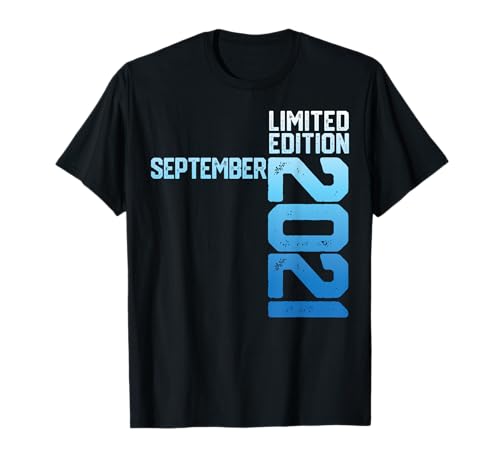 2021th Birthday Man 2021 Years Limited Edition September 20 T-Shirt 2021th Birthday Man 2021 Years Limited Edition September 20 T-Shirt von Lustige Geburtstagsidee für Männer Frauen