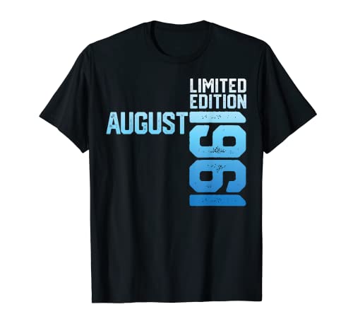 62th Birthday Man 62 Years Limited Edition August 1961 Idee T-Shirt 62th Birthday Man 62 Years Limited Edition August 1961 Idee T-Shirt von Lustige Geburtstagsidee für Männer Frauen