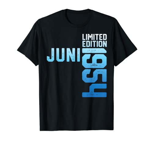 69th Birthday Man 69 Years Limited Edition Juni 1954 Idee T-Shirt von Lustige Geburtstagsidee für Männer Frauen