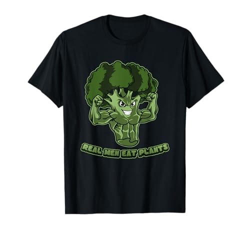 Echte Männer essen Pflanzen - Grüne Muskeln mit Brokkoli T-Shirt Echte Männer essen Pflanzen - Grüne Muskeln mit Brokkoli T-Shirt von Lustige Gemüse Geschenkidee