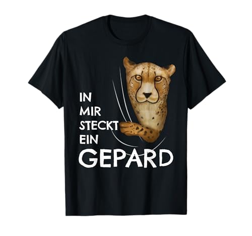 Geparden Kostüm Kinder Kleidung In mir steckt ein Gepard T-Shirt Geparden Kostüm Kinder Kleidung In mir steckt ein Gepard T-Shirt von Lustige Geparden Sachen für Damen, Herren & Kinder