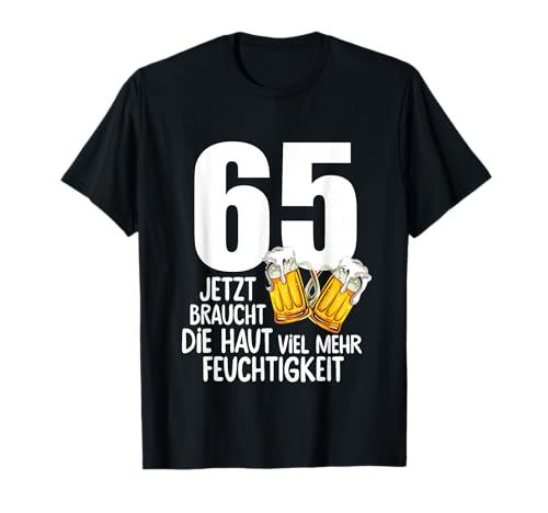 65. Geburtstag Männer Geschenk Bier Humor T-Shirt 65. Geburtstag Männer Geschenk Bier Humor T-Shirt von Lustige Geschenk zum 65. Geburtstag mb.