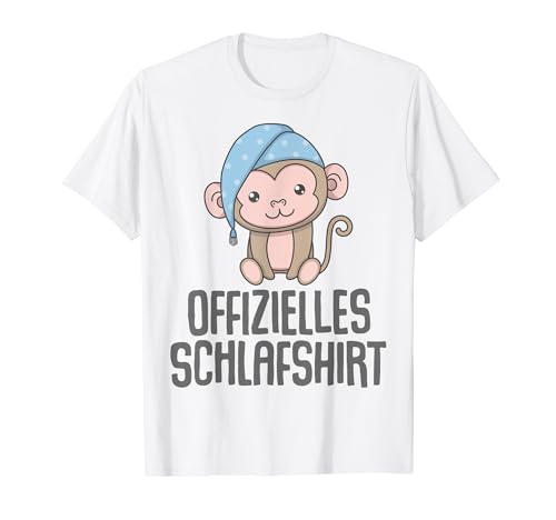 Offizielles Schlafshirt Herren Affen Lustige Geschenke Affe T-Shirt von Lustige Geschenke Damen Shirt Fun Lustige T-Shirts