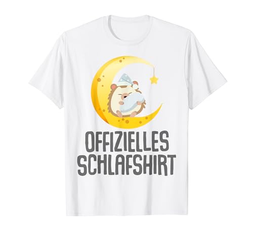 Offizielles Schlafshirt Herren Igel Lustige Geschenke Igel T-Shirt von Lustige Geschenke Damen Shirt Fun Lustige T-Shirts