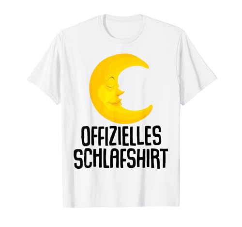 Offizielles Schlafshirt Herren Mond Lustige Geschenke Mond T-Shirt von Lustige Geschenke Damen Shirt Fun Lustige T-Shirts