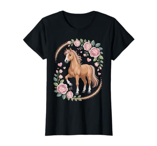 Pferd Mädchen Geschenk Geburtstag Pferde Deko Pony Reiterin T-Shirt Pferd Mädchen Geschenk Geburtstag Pferde Deko Pony Reiterin T-Shirt von Lustige Geschenke Reiten und Pferde Geburtstag