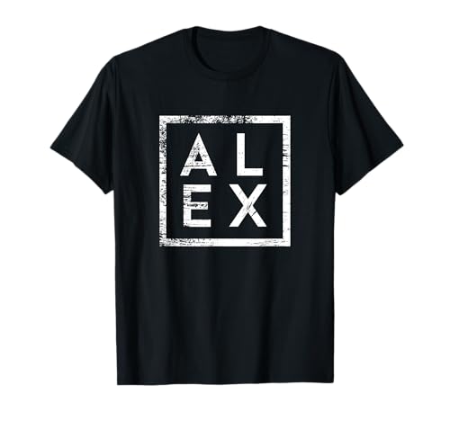 Lustige Geschenke für Alex - Herren T-Shirt - Unisex Erwachsene - Schwarz - Kurzarm - Klein - EU 36-38 - Klassisch - Cartoon - Vatertagsgeschenke Lustige Geschenke für Alex - Herren T-Shirt - Unisex Erwachsene - Schwarz - Kurzarm - Klein - EU 36-38 - Klassisch - Cartoon - Vatertagsgeschenke von Lustige Geschenke für Alex