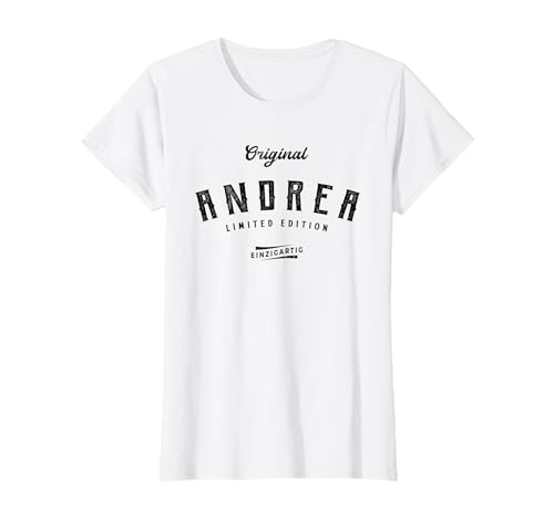Lustige Geschenke für Andrea Damen X-Small Weiß Klassisches Buchstabenmuster T-Shirt Andrea Limited Edition T-Shirt Lustige Geschenke für Andrea Damen X-Small Weiß Klassisches Buchstabenmuster T-Shirt Andrea Limited Edition T-Shirt von Lustige Geschenke für Andrea