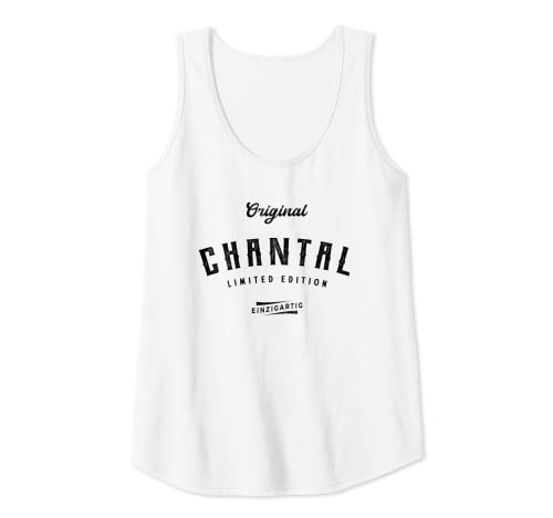 Damen Chantal Limited Edition Tank Top von Lustige Geschenke für Chantal