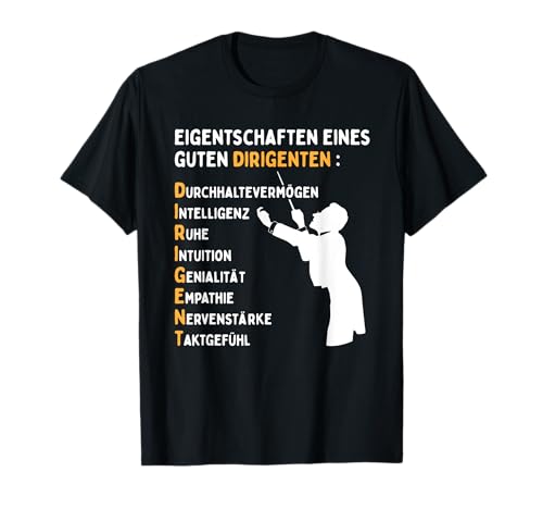 Lustige Geschenke für Chorleiter & Dirigenten - Eigentschaften eines guten Dirigenten - Herren T-Shirt Schwarz S Classic Book Letter Pattern T-Shirt von Lustige Geschenke für Chorleiter & Dirigenten