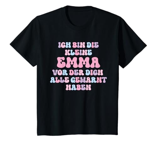 Kinder Name Emma Lustiges Geschenk Ich Bin Die Kleine Emma T-Shirt Kinder Name Emma Lustiges Geschenk Ich Bin Die Kleine Emma T-Shirt von Lustige Geschenke für Emma Emma