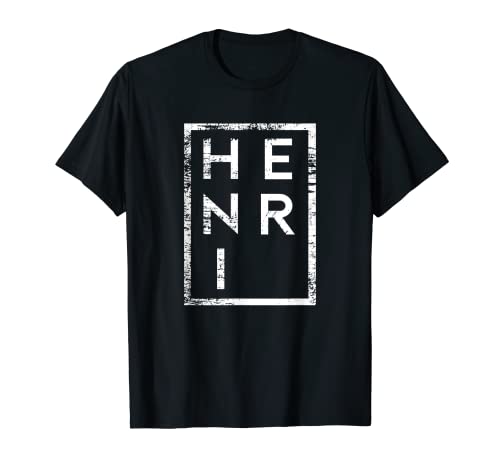 Herren Henri Minimalismus T-Shirt Herren Henri Minimalismus T-Shirt von Lustige Geschenke für Henri