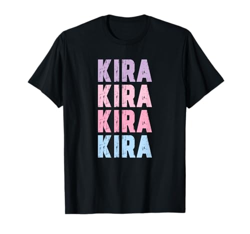 Pastellfarbenes Mädchen Design Stylisches Motiv Kira T-Shirt Pastellfarbenes Mädchen Design Stylisches Motiv Kira T-Shirt von Lustige Geschenke für Kira