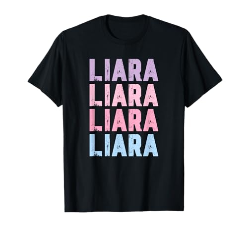Pastellfarbenes Mädchen Design Stylisches Motiv Liara T-Shirt Pastellfarbenes Mädchen Design Stylisches Motiv Liara T-Shirt von Lustige Geschenke für Liara