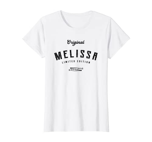 Damen Melissa Limited Edition T-Shirt Damen Melissa Limited Edition T-Shirt von Lustige Geschenke für Melissa