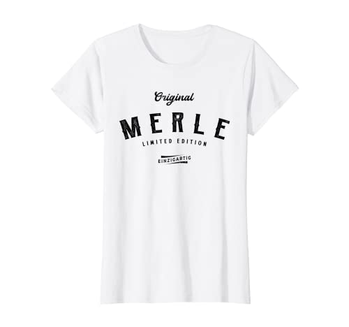 Damen Merle Limited Edition T-Shirt Damen Merle Limited Edition T-Shirt von Lustige Geschenke für Merle