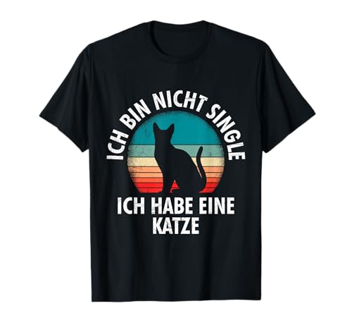 Katzen Mama Ich bin nicht Single Damen T-Shirt Katzen Mama Ich bin nicht Single Damen T-Shirt von Lustige Geschenke für Single Frauen T-Shirts