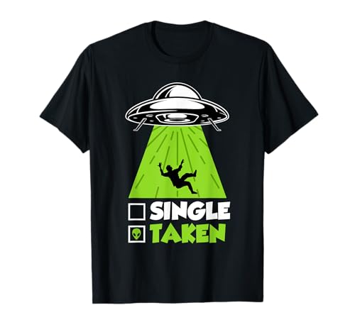 Ufo Single Men Fantasy Taken by Aliens Herren T-Shirt Ufo Single Men Fantasy Taken by Aliens Herren T-Shirt von Lustige Geschenke für Single Männer T-Shirts