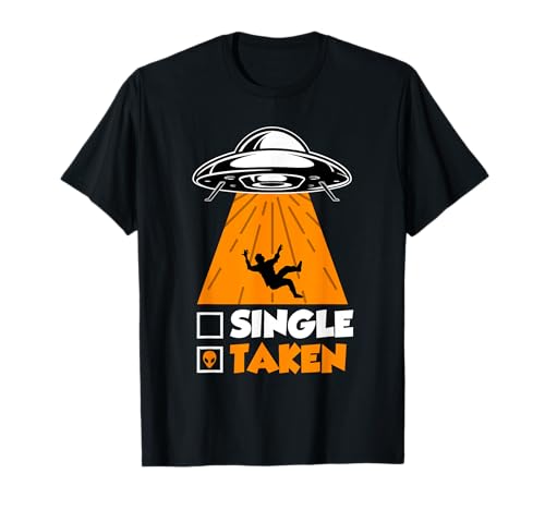 Ufo Single Men Fantasy Taken by Aliens Herren T-Shirt Ufo Single Men Fantasy Taken by Aliens Herren T-Shirt von Lustige Geschenke für Single Männer T-Shirts