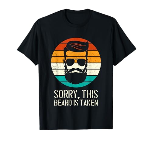 Sorry This Beard Is Taken Valentinstag Männer Vintage Bart T-Shirt Sorry This Beard Is Taken Valentinstag Männer Vintage Bart T-Shirt von Lustige Geschenke für bärtige Männer