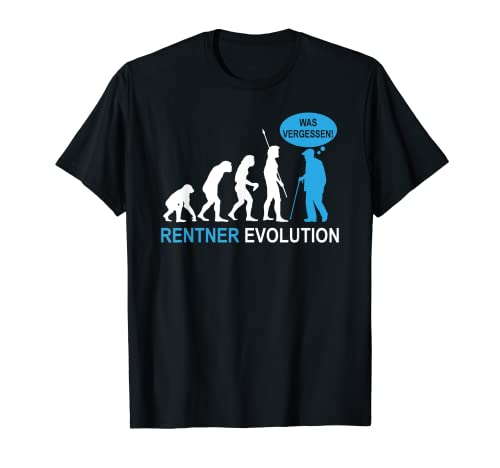 Herren Rentner Evolution - Ruhestand T-Shirt Herren Rentner Evolution - Ruhestand T-Shirt von Lustige Geschenke für die Rente