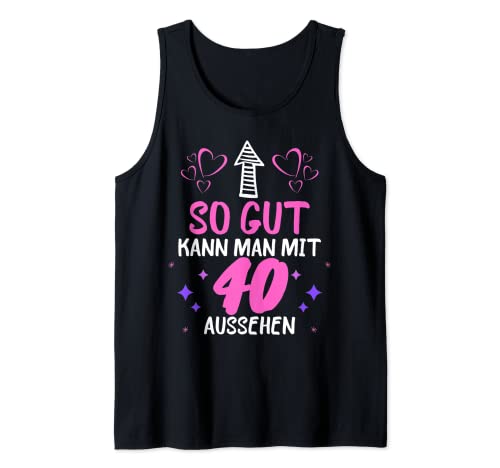 40 Geburtstag Frauen Frau Deko Lustig 40er 1982 Geburtstag Tank Top 40 Geburtstag Frauen Frau Deko Lustig 40er 1982 Geburtstag Tank Top von Lustige Geschenke & Geschenkideen zum Geburtstag