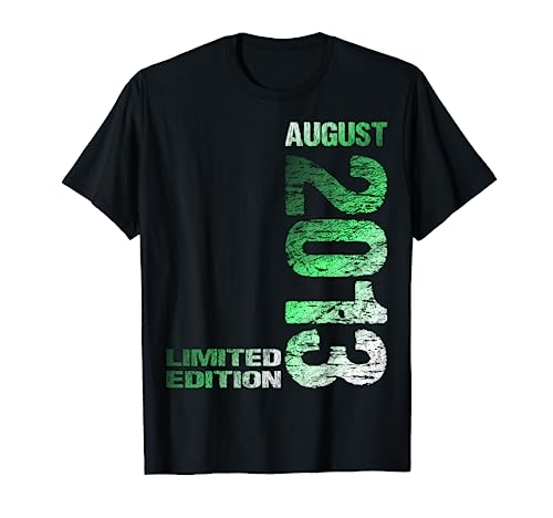 August 2013 Junge Mädchen 11. Geburtstag Limited Edition 11 T-Shirt von Lustige Geschenke zum 11. Geburtstag 2013