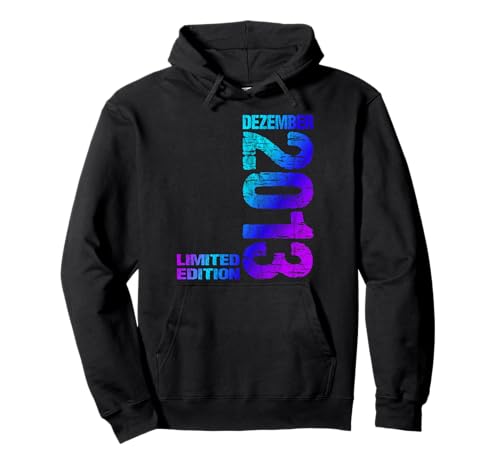 Dezember 2013 Junge Mädchen 12. Geburtstag Limited Edition Pullover Hoodie von Lustige Geschenke zum 12. Geburtstag 2013