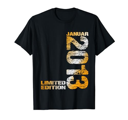 Januar 2013 Junge Mädchen 10. Geburtstag Limited Edition 10 T-Shirt von Lustige Geschenke zum 10. Geburtstag 2013