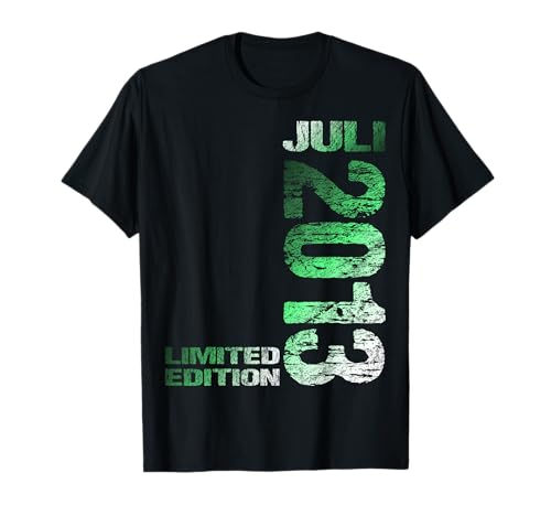 Juli 2013 Junge Mädchen 12. Geburtstag Limited Edition 12 T-Shirt von Lustige Geschenke zum 12. Geburtstag 2013