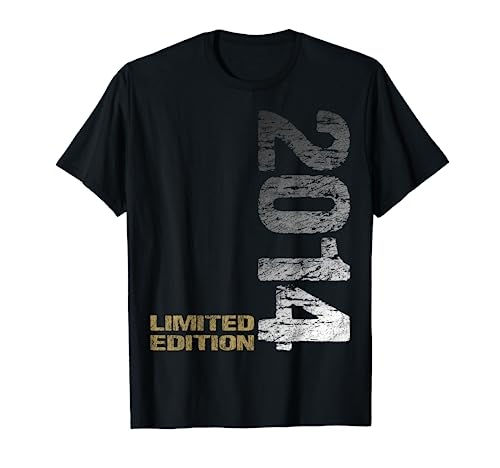 2014 Junge Mädchen 10. Geburtstag Limited Edition 10 T-Shirt von Lustige Geschenke zum 10. Geburtstag 2014